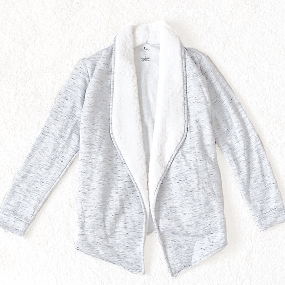 St. John’s Bay Sherpa-Lined Cardigan - Picture 1 of 3